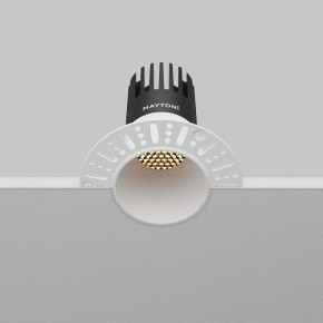 Встраиваемый светильник Maytoni Dip DL120-10W-2.7K-TRS-W в Сысерти - sysert.ok-mebel.com | фото 8