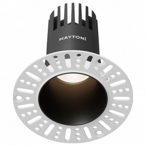Встраиваемый светильник Maytoni Dip DL120-10W-4K-TRS-B в Сысерти - sysert.ok-mebel.com | фото