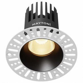 Встраиваемый светильник Maytoni Dip DL121-15W-2.7K-TRS-B в Сысерти - sysert.ok-mebel.com | фото