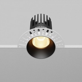 Встраиваемый светильник Maytoni Dip DL121-15W-2.7K-TRS-B в Сысерти - sysert.ok-mebel.com | фото 5