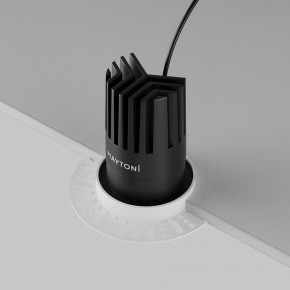 Встраиваемый светильник Maytoni Dip DL121-15W-2.7K-TRS-B в Сысерти - sysert.ok-mebel.com | фото 6