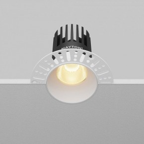 Встраиваемый светильник Maytoni Dip DL121-15W-2.7K-TRS-W в Сысерти - sysert.ok-mebel.com | фото 5