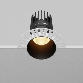 Встраиваемый светильник Maytoni Dip DL122-15W-2.7K-TRS-B в Сысерти - sysert.ok-mebel.com | фото 5