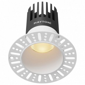 Встраиваемый светильник Maytoni Dip DL122-15W-2.7K-TRS-W в Сысерти - sysert.ok-mebel.com | фото