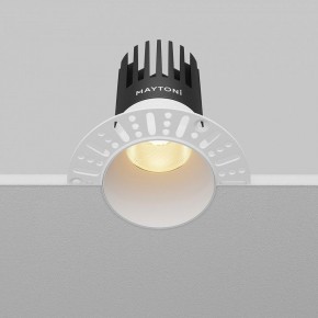 Встраиваемый светильник Maytoni Dip DL122-15W-2.7K-TRS-W в Сысерти - sysert.ok-mebel.com | фото 5