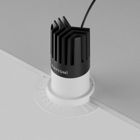 Встраиваемый светильник Maytoni Dip DL122-15W-2.7K-TRS-W в Сысерти - sysert.ok-mebel.com | фото 6