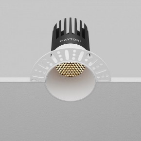 Встраиваемый светильник Maytoni Dip DL122-15W-2.7K-TRS-W в Сысерти - sysert.ok-mebel.com | фото 7