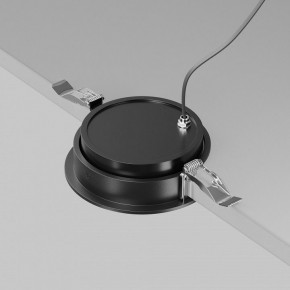 Встраиваемый светильник Maytoni Lens DL105-12W3K-B в Сысерти - sysert.ok-mebel.com | фото 4