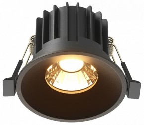 Встраиваемый светильник Maytoni Round DL058-12W2.7K-B в Сысерти - sysert.ok-mebel.com | фото