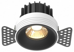 Встраиваемый светильник Maytoni Round DL058-12W2.7K-TRS-B в Сысерти - sysert.ok-mebel.com | фото