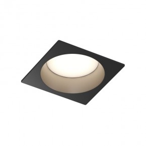 Встраиваемый влагозащищенный светильник DEEP, IP65, 15 Вт, GU5.3, LED, черный, пластик в Сысерти - sysert.ok-mebel.com | фото 4