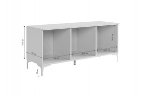 ЗЕФИР Гостиная К1 (белое дерево/белый муар) в Сысерти - sysert.ok-mebel.com | фото 4
