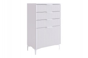 ЗЕФИР Комод (белый муар) в Сысерти - sysert.ok-mebel.com | фото