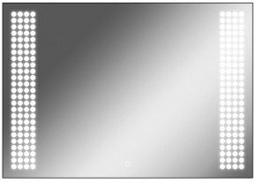 Зеркало Cosmo 100 black с подсветкой Sansa (SC1047Z) в Сысерти - sysert.ok-mebel.com | фото