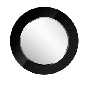 Зеркало круглое черный (РМ/02) в Сысерти - sysert.ok-mebel.com | фото