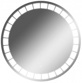 Зеркало Маскат 700х700 с подсветкой Домино (GL7057Z) в Сысерти - sysert.ok-mebel.com | фото 1
