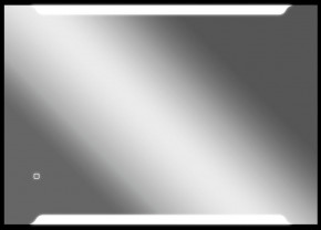 Зеркало Оттава 1000х700 с подсветкой Домино (GL7028Z) в Сысерти - sysert.ok-mebel.com | фото 2